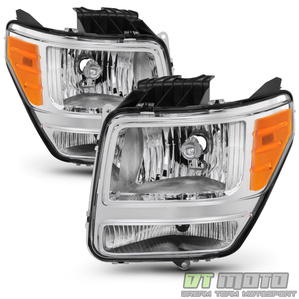 2007 2008 2009 2010 2011 Dodge Nitro Headlights Headlamps