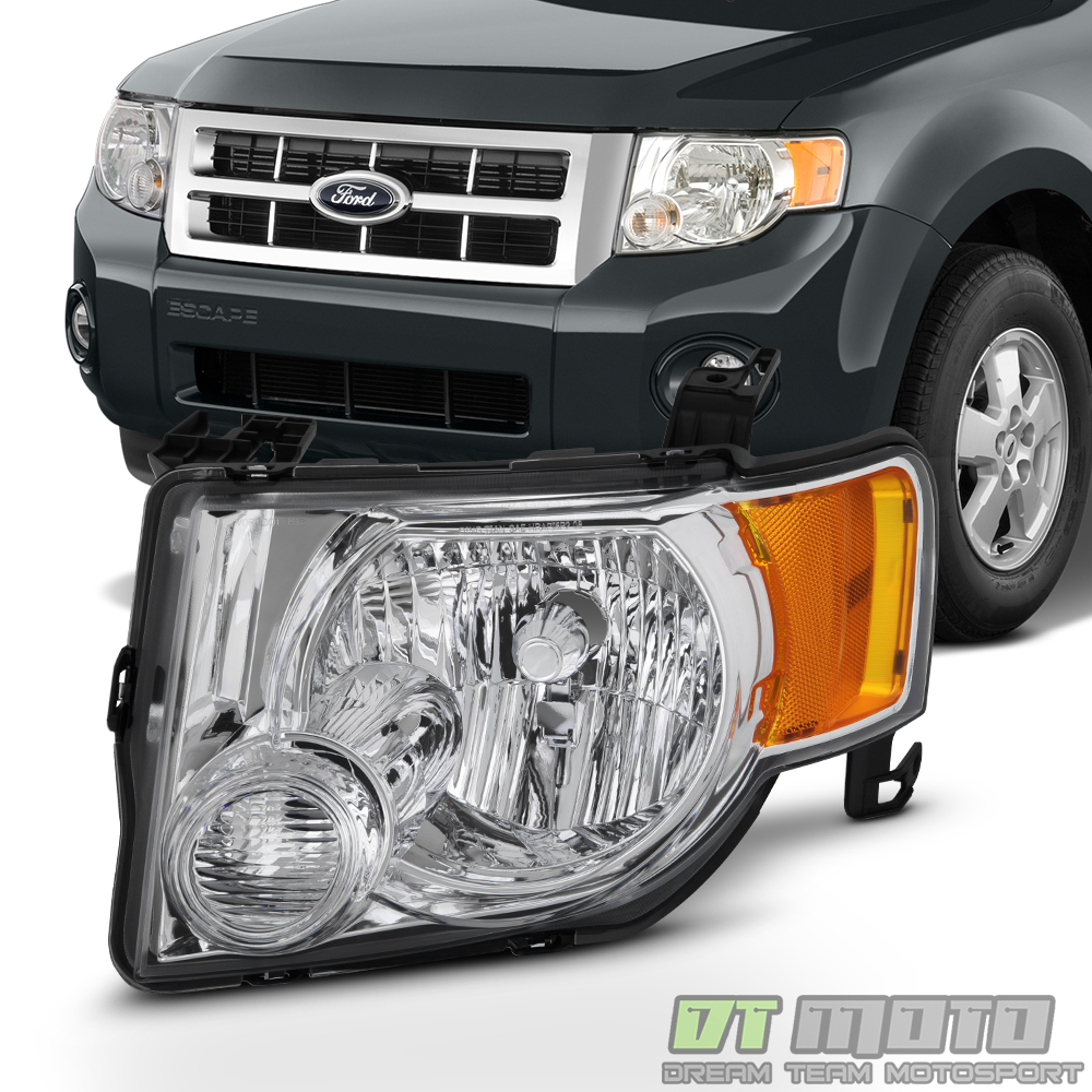2008 2009 2010 2011 2012 Ford Escape Headlight Headlamp